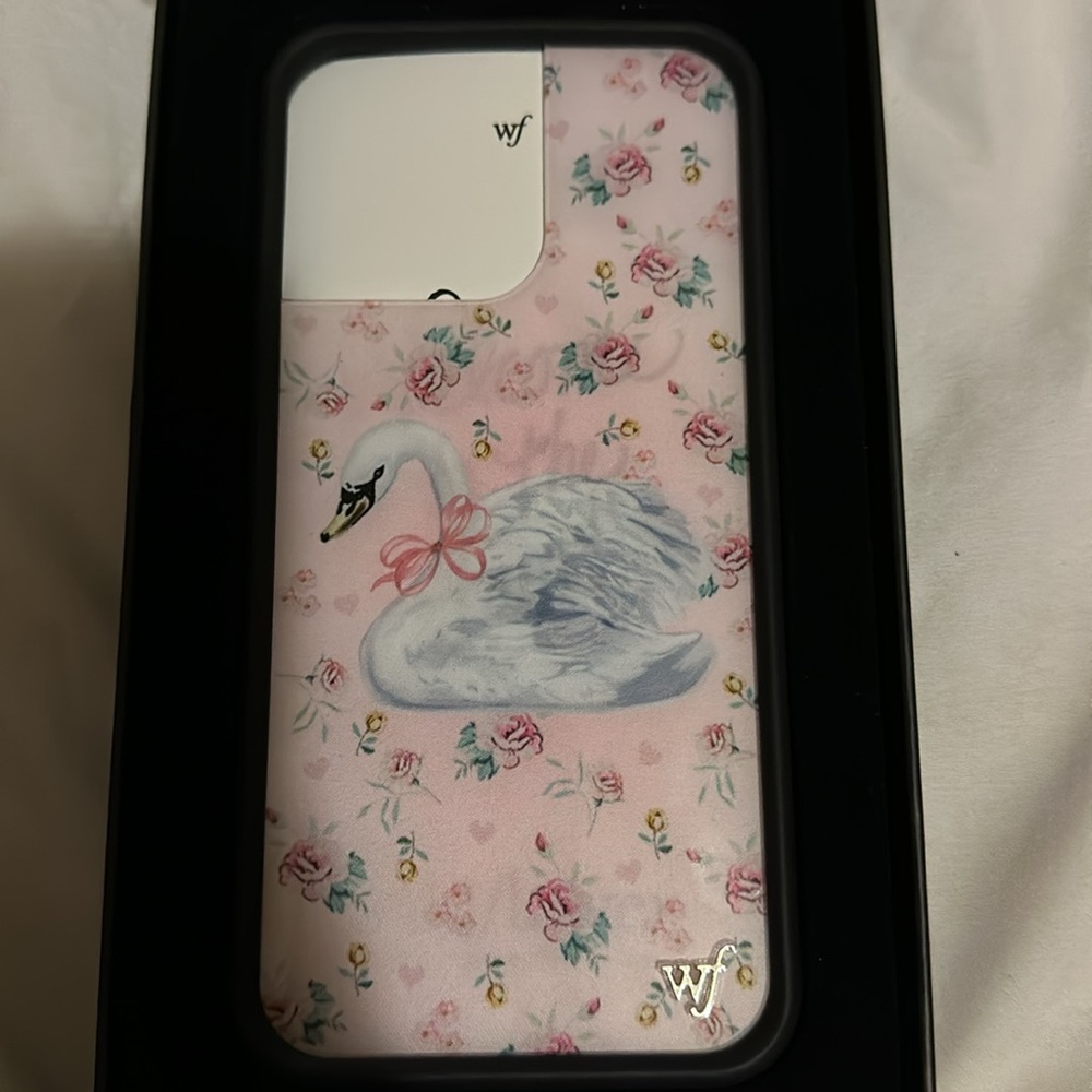 *NEW* Wildflower Sweet Swan IPhone 14 Pro Max Phone Case